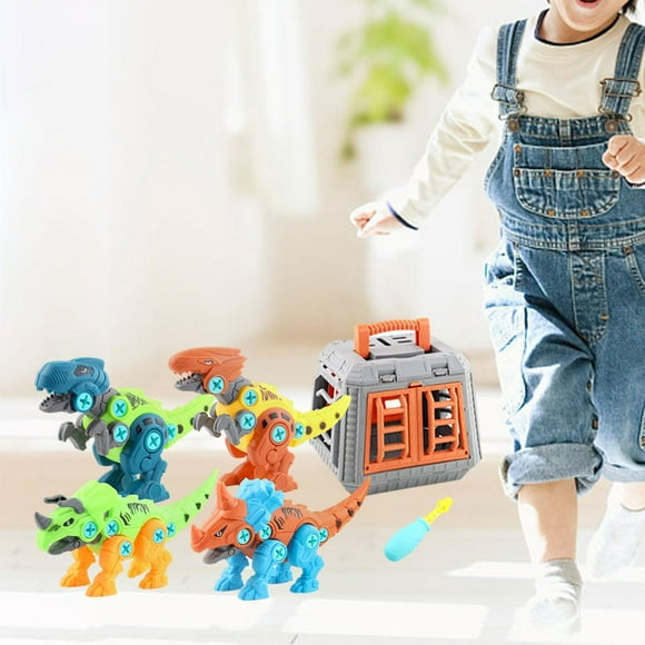 Desmontar Los Juguetes Destornillador Surtido de Juguete de Rompecabezas para Cumpleaños Hugo Montaje de bricolaje dinosaurios