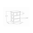 thumbnail image 3 of White Beadboard Wood Cabinet, 3 of 4