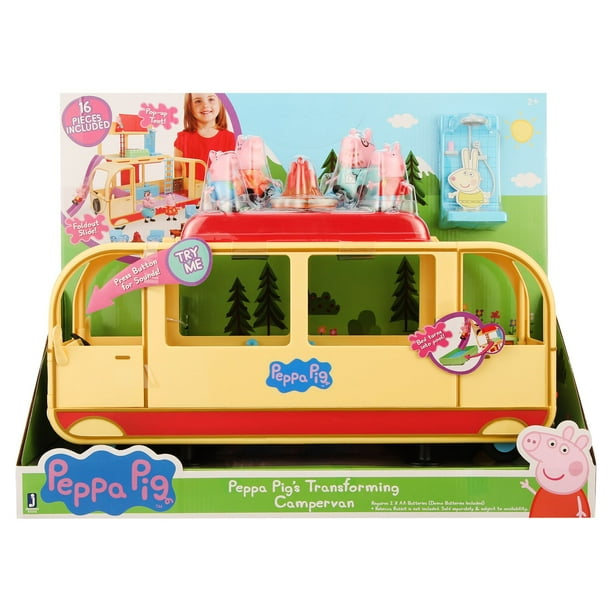 その他 Peppa Pig's Transforming Campervan Peppa' Campervan Playset - Plush doll kits for hobby shops