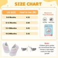 thumbnail image 6 of JOINFREE Baby First Walking Shoes for Boys Girls Infant Wide Barefoot Crib Shoe Lightweight, 6 of 7