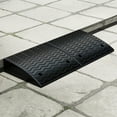 thumbnail image 3 of Gymax 2 Pack Rubber Curb Ramp w/ 6800 LBS Load Capacity 4.5'' Raised Height Wheelchairs, 3 of 10