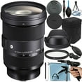thumbnail image 1 of Sigma 24-70mm F/2.8 DG DN Art Lens for Sony E with Tripod + UV Filter + A-Cell Accessory Bundle, 1 of 7