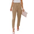 thumbnail image 3 of Pantalones de mujer de cintura alta, pantalones de mujer, pantalones de mujer elásticos de cintura alta, pantalones de mujer, confiabilidad excepcional, 3 of 6