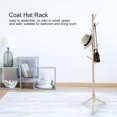thumbnail image 2 of Coat Hat Rack, Floor Coat Rack  Foot Design Cloth Hat Standing Hanger, For Bedroom Store, 2 of 8