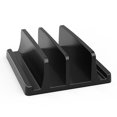 thumbnail image 1 of Space-Saving Vertical Adjustable Laptop Stand - Black, 1 of 3