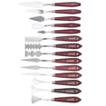thumbnail image 2 of Dioche 14Pcs Spécial en Forme de Spatule Racleuse Couteau à Palette en Acier Inoxydable pour la Peinture, 2 of 8