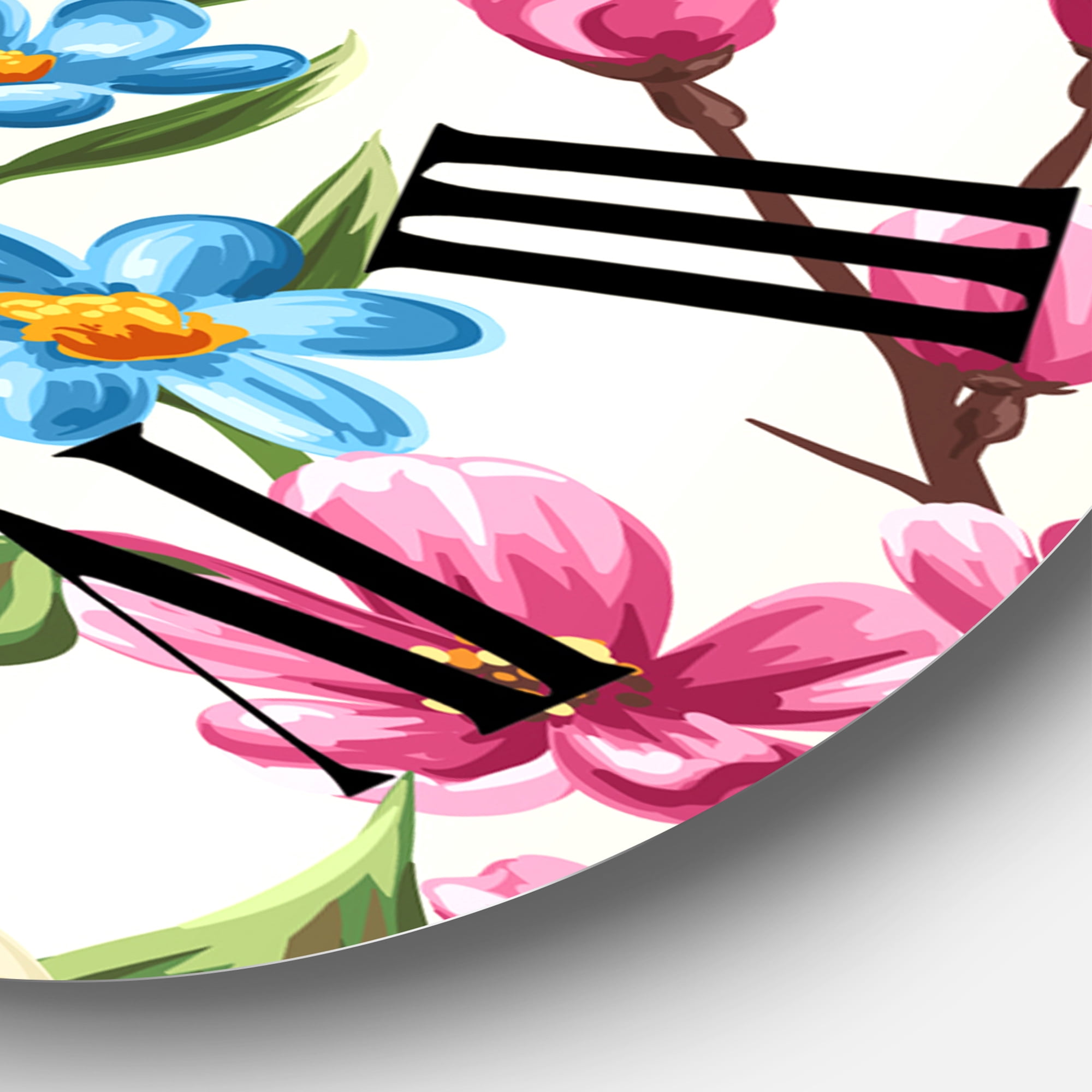 Designart 1 in Quartz Traditional Wall Clock