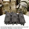 thumbnail image 3 of  9 mm Bolsa triple Molle Mag con parte superior abierta Bolsa triple Molle Mag para exteriores Bolsa triple Molle Mag Anggrek Otros, 3 of 7