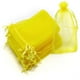 thumbnail image 1 of EX ICED 100Pcs Bolsas de red de protección de frutas Verde, 20 * 30 cm Bolsas de malla de protección de plantas de jardín con cordón amarillo brillar Electrónica, 1 of 2