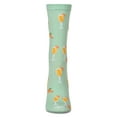 thumbnail image 2 of MeMoi Women's Bellinis Rayon From Bamboo Crew Socks - Womens - Female, 9-11, Mint, 2 of 3
