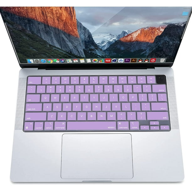 Housse de clavier MOSISO compatible avec MacBook Air 13,6 pouces