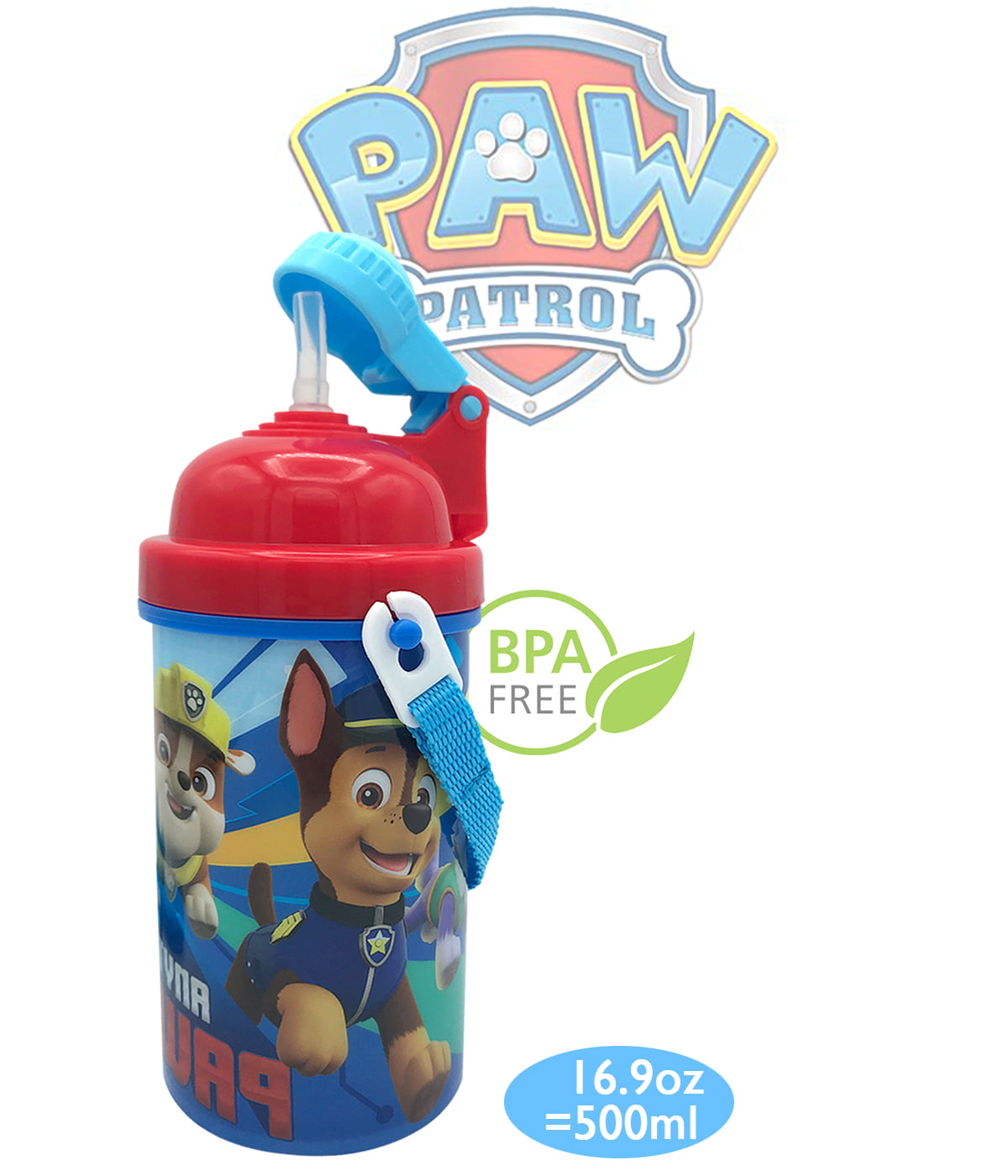 Genuine Paw patrol kids Feeding Bottle with straw – Kids Toys