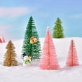 thumbnail image 2 of Mini Artificial Snowy Xmas Tree Pine Model Terrariums Micro Landscape Decoration, 2 of 8
