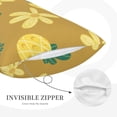thumbnail image 4 of LNWH Rectangle Pillow Cover, Fruit Pineapple Flowers Exotic Cushion Covers Pillowcase for Couch Bedroom Sofa, 20"x30", 4 of 7