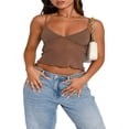 thumbnail image 1 of Womens Y2k Dos Nu Haut Sans Manches Dentelle Tube Top Réservoirs Camisole de Mode Sortant Tops Crop Tops de Base, 1 of 6