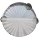 thumbnail image 2 of 2X 8 Pulgadas Pandereta de Madera Campana Tambor de Mano Cabeza Reflejo Instrumento de Percusión Juguete Baile Canto Acompañamiento, 2 of 8
