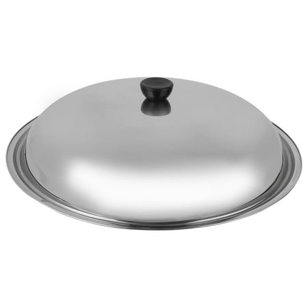 

Stainless Steel Cooking Pot Lid Multifunction Anti-scald Thicken Pot Cover Protector Kitchen Tool(40cm)