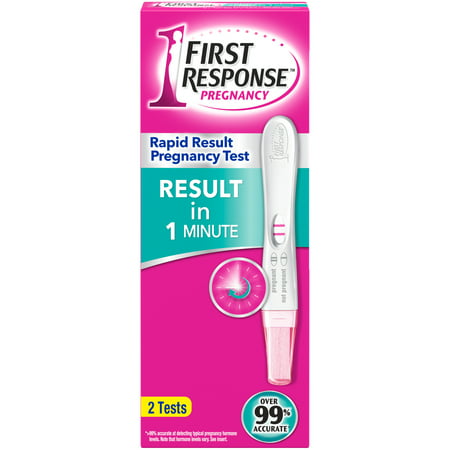 First Response Rapid Result Pregnancy Test, 2 (Best Way To Get A Positive Pregnancy Test)