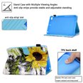 thumbnail image 4 of Allytech Case for Apple iPad mini 5/ mini 4/ mini 3/ mini 2/ mini, PU Leather Folio Flip Stand Smart Cover Auto Sleep Wake Protection TPU Back Cover Case for Apple iPad Mini, Sunflower, 4 of 4
