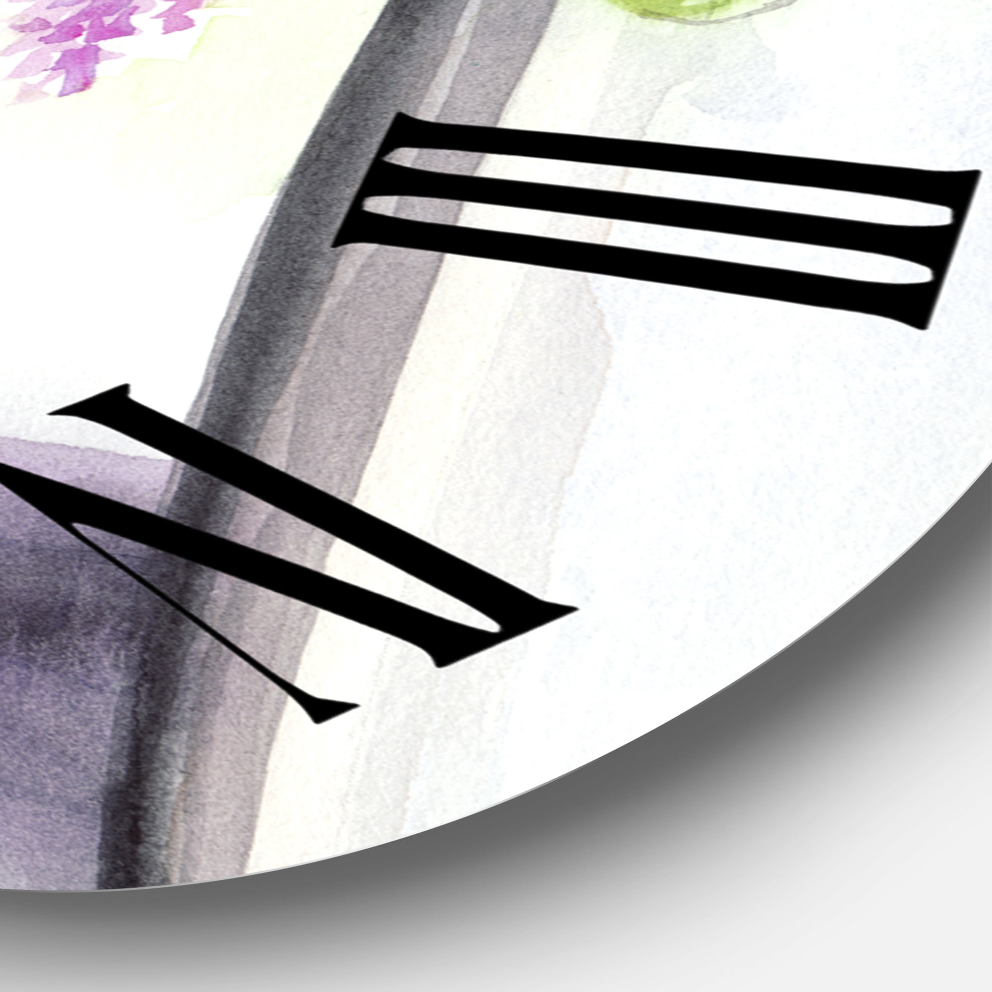 Designart 1 in Quartz Traditional Wall Clock