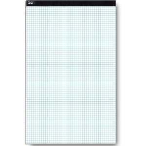 Mr. Pen Quadrille Graph Paper Pad, 4 Squares/Inch, 22 Sheets