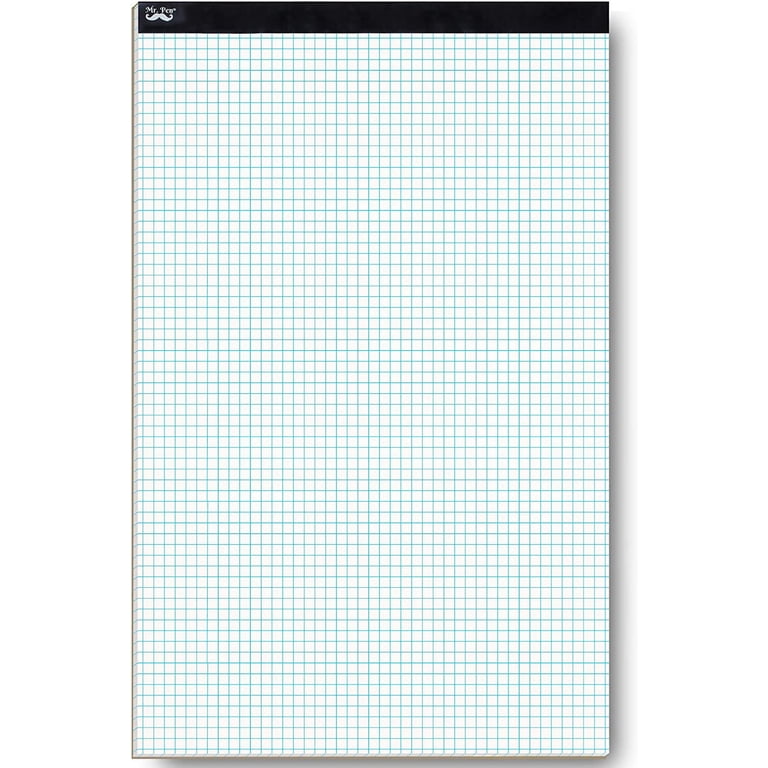 Mr. Pen Quadrille Graph Paper Pad, 4 Squares/Inch, 22 Sheets photo 1