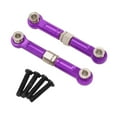 thumbnail image 2 of 2pcs 1 14 RC Car Steering Servo Linkages Arm Tie Rod Set with Anti Loosening Nut for RC Trucks, 2 of 9