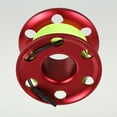 thumbnail image 2 of Soidarity Carrete de buceo profesional 30m cuerda de aluminio ligero carrete de buceo deportes acuáticos accesorios de natación suministros Deportes acuáticos Rojo, 2 of 6