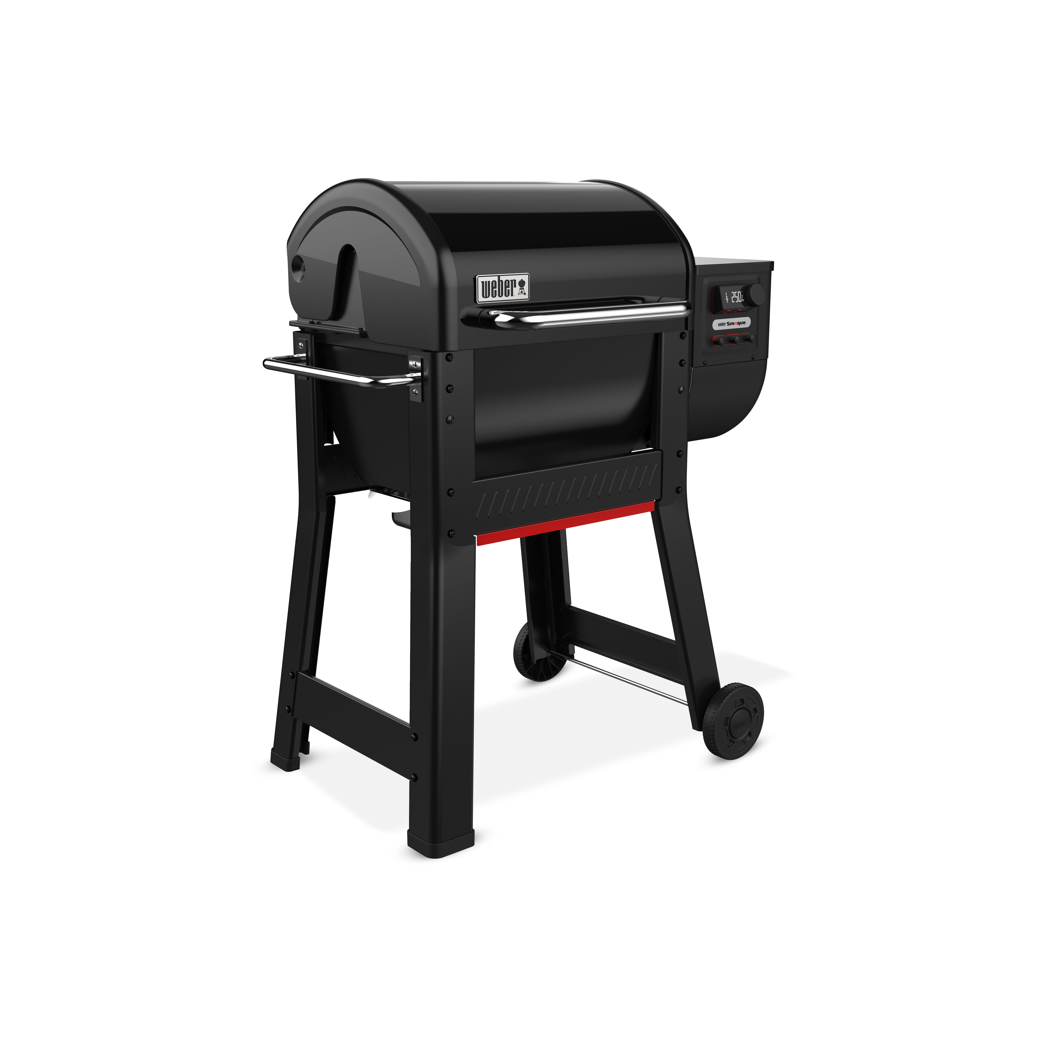 Weber Smoque Pellet Grill, 22 Inch Wood Fired Pellet Smoker with Wifi Capability, Black