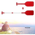 thumbnail image 1 of Telescopic Paddle Kayak Paddles Removable Adjustable Length Canoe Paddle with Anti-Slip, 1 of 2