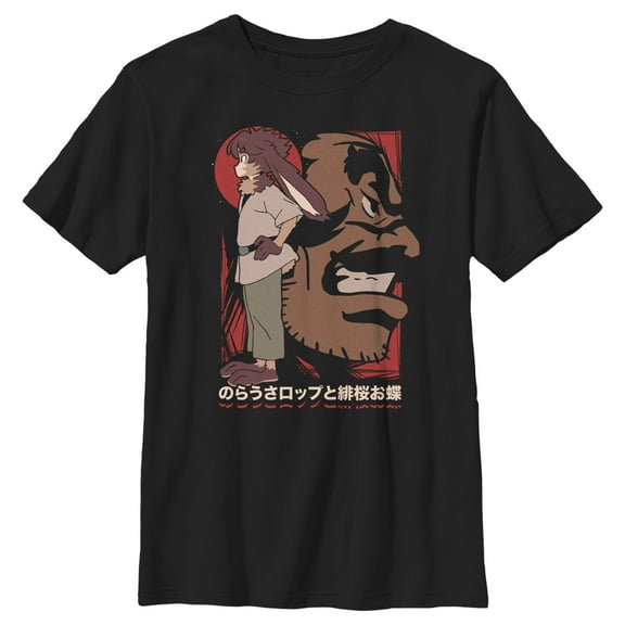 Boy's Star Wars: Visions Lop Profile Graphic Tee Black Medium