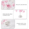 thumbnail image 6 of GFHFHITJ Faux Rose Flower Tree Lamp, 16 Heads LED Rose Table Lamp, Desktop Decoration Night Light Ornaments For Home Wedding Party Decoration, Batteries Not Included, 6 of 6
