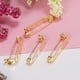 thumbnail image 5 of 80 Piezas Broche de Bufanda Clip de Cabello Sunnimix Broche de broche de pin de broche Plata y Dorado, 5 of 8