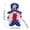 Blue-BU Home Decor, variant on karymi Cute Independence Day Faceless Doll with Hat, Non Woven Fabric, 4.33x3.54x11.42in, Patriotic Dwarf Plush Stuffed Doll, for Window Display Table Centerpiece Party Decor