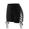 thumbnail image 5 of MSJUHEG Boyshort Swimsuits for Women,Beach Boardshorts,Swimming Shorts for Women,Swim Shorts,Plus Size Boyshorts,Tankini Boy Shorts,Bathing Trunks with Liner Black 2XL, 5 of 8