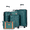 DarkGreen, variant on Concepten 5-Piece Carry on Luggage Set, PP Material Hard Shell Suitcase with TSA Lock for Rotating Wheels,Lightweight and Drop Resistant Suitcase