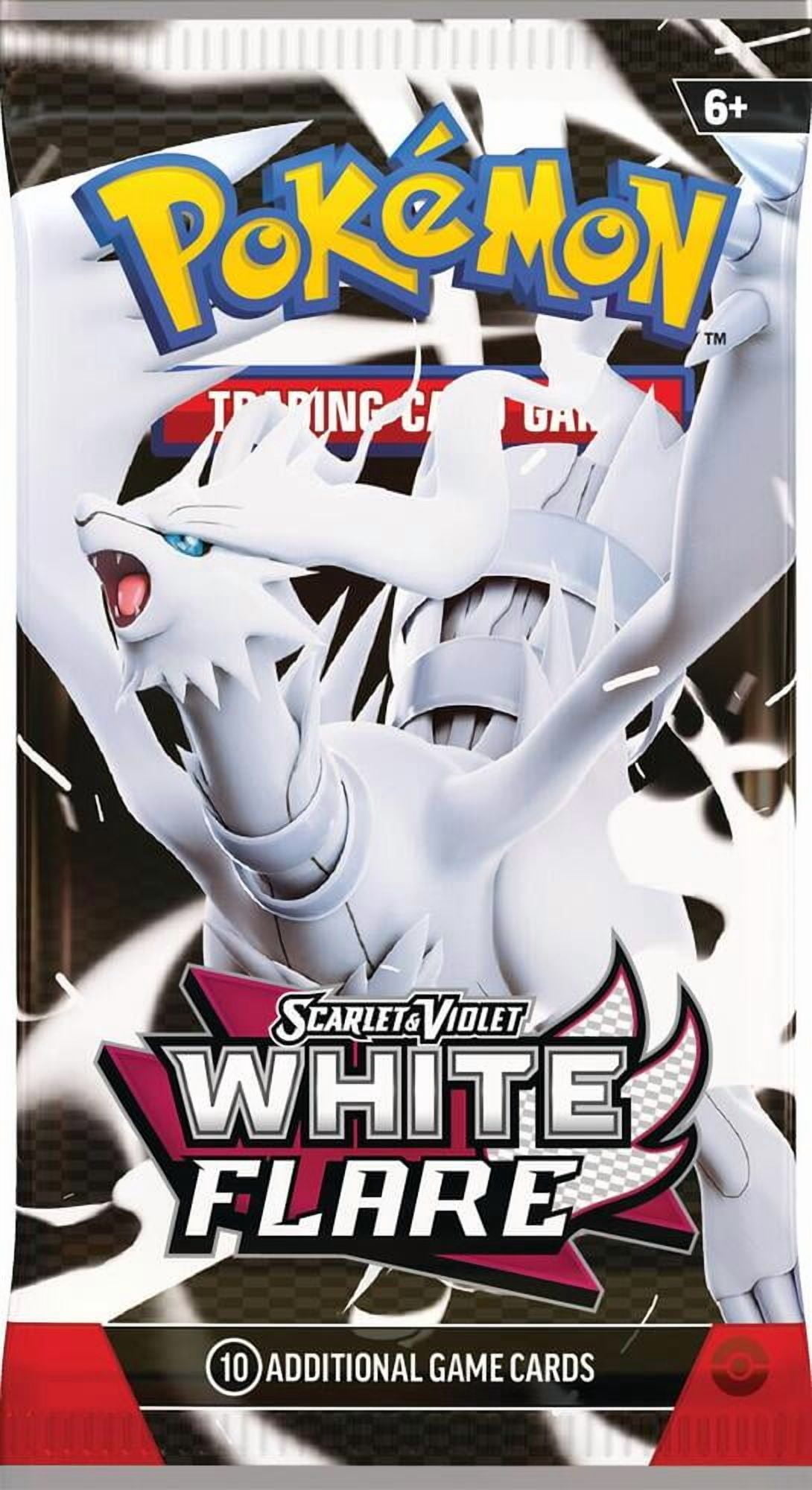 Pokemon Card Game White Flare Booster Pack - 10 Cards - Walmart.com