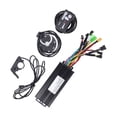 thumbnail image 2 of Kit de controlador para bicicleta eléctrica, controlador de Motor de 3 modos de onda sinusoidal 30A, Panel de visualización S800, Sensor PAS, Kit de acelerador de pulgar de 24V, 36V y 48V, 2 of 12