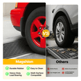 thumbnail image 6 of Magshion 2 Pieces Rubber Curb,3" Rise 39" Length Heavy Duty Loading Driveway Ramp for Cars, Wheelchair, 6 of 8