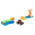 thumbnail image 1 of Hot Wheels Monster Trucks Launch and Bash Playset, 1 of 5