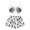 13White27, variant on MEZZALL Halloween Gothic Pajama Set for Women Spaghetti Strap Skeleton Hand Print Crop Tops With Elastic Waist Shorts 2 Piece Home Sleepwear