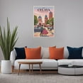 thumbnail image 5 of Celaya Vintage City Travel Poster with Charming Street Life And Historic Charm Print Poster, 5 of 8
