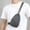 Gray228, variant on Men's Crossbody Bag, Waterproof Chest Bag Multifunctional Sports Outdoor Leisure Shoulder Backpack Messenger Bag, Anti-Theft RFID Pocket for Travel Gym Hiking