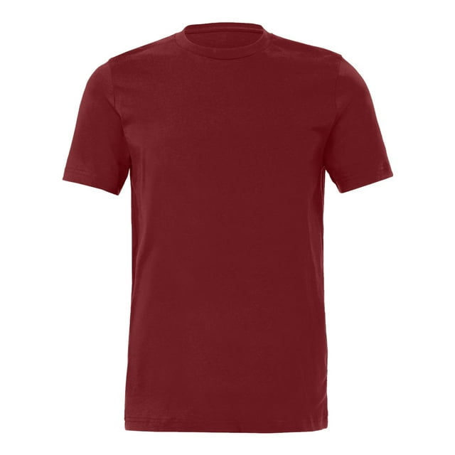 Bella Canvas Men`s 3001c, 3XL, Cardinal