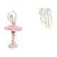 thumbnail image 1 of Estatua de la bailarina,Estatua de niña de ballet Escultura de niña de resina Artesanía,Adhesivo de pared,Pegatinas de pared de vides colgantes para dormitorio,Calcomanía de pared con hojas, 1 of 8