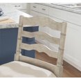 thumbnail image 4 of Tabouret de comptoir Hunter blanchi à la chaux, 4 of 8