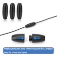 thumbnail image 5 of 100 Sets Breakaway Clasp for Necklaces Plastic Breakaway Clasps Safety Breakaway Clasps Plastic Bead Connectors for Jewelry Making (Black), 5 of 7