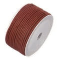thumbnail image 3 of Unique Bargains Nylon Beading Thread Cord 2mm Extra Strong Braided Nylon String for Necklace Crafting 15M/49 Feet, Metallic Brown, 3 of 5