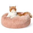 thumbnail image 1 of Cama Calmante Bedsure para Gatos de Interior Lavable Rosa, 1 of 6