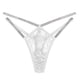 thumbnail image 4 of Gibobby Lenceria mujer sexy Día de San Valentín Tanga de encaje negro para mujer con cintura sexy y bragas de G(Blanco, CH), 4 of 5